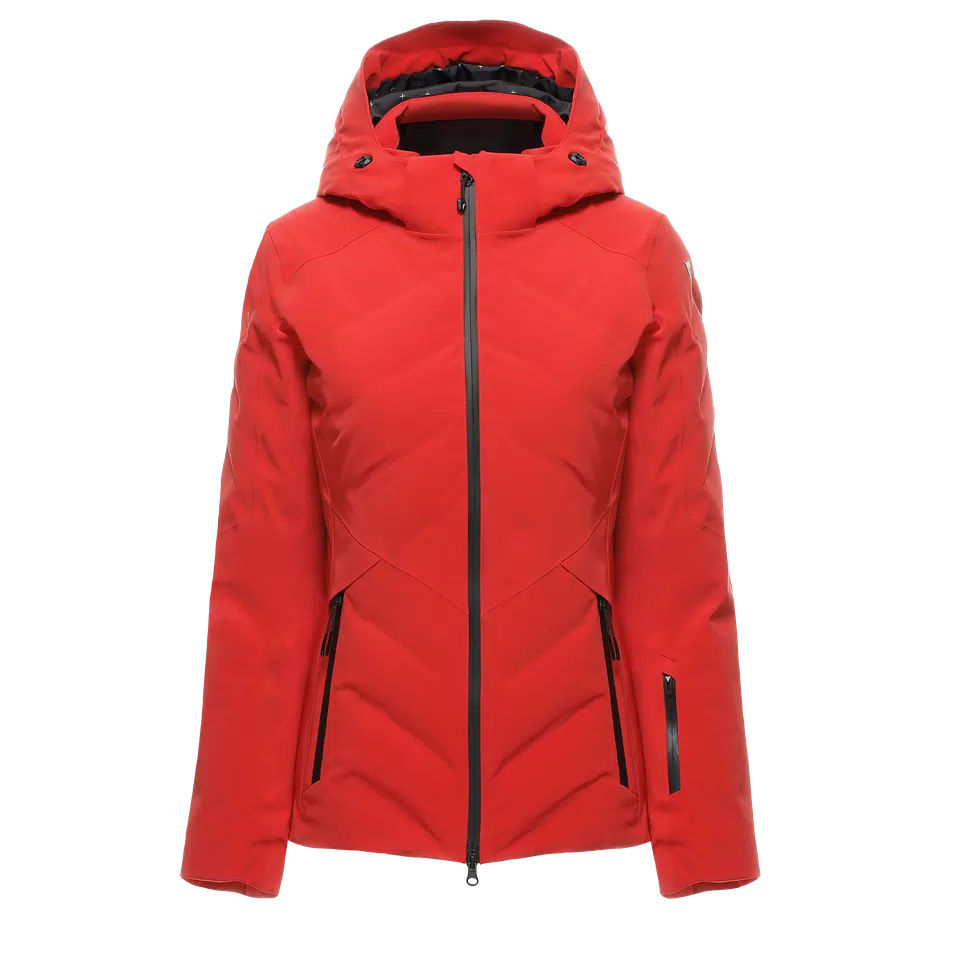 VIRTUS DERMIZAX EV™ - WOMEN'S WATERPROOF DOWN JACKET - RACING-RED - 1