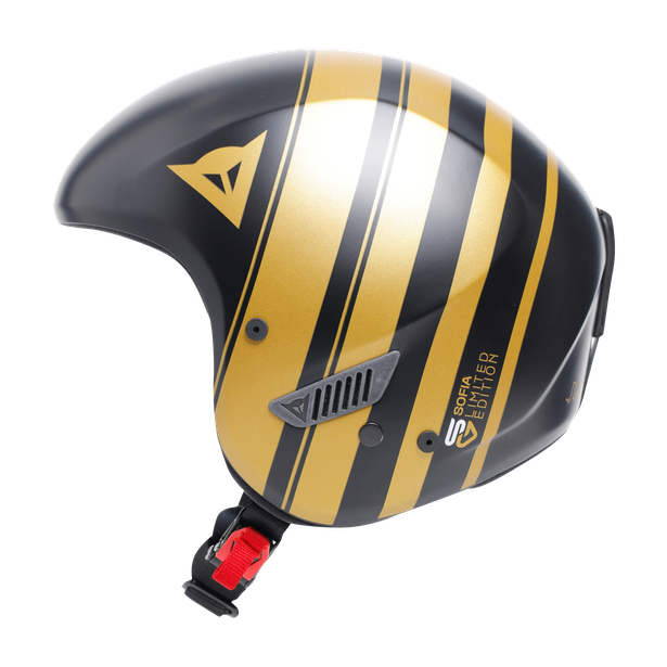 r001-replica-sofia-goggia-ski-helmet-black-gold image number 3