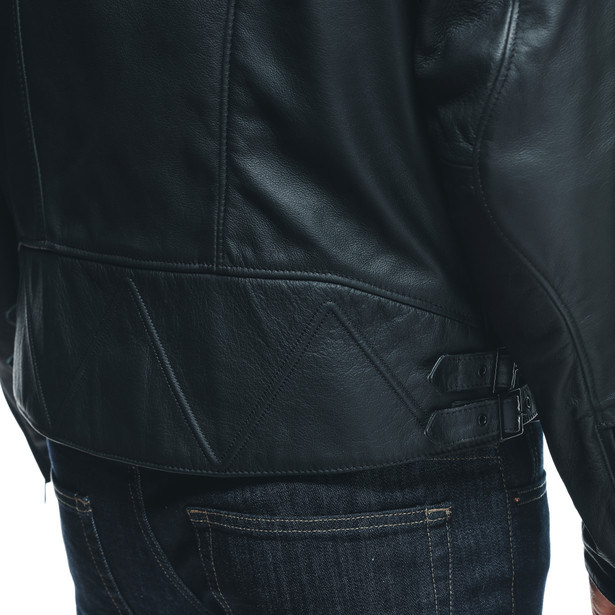 chiodo-leather-jacket-black image number 13