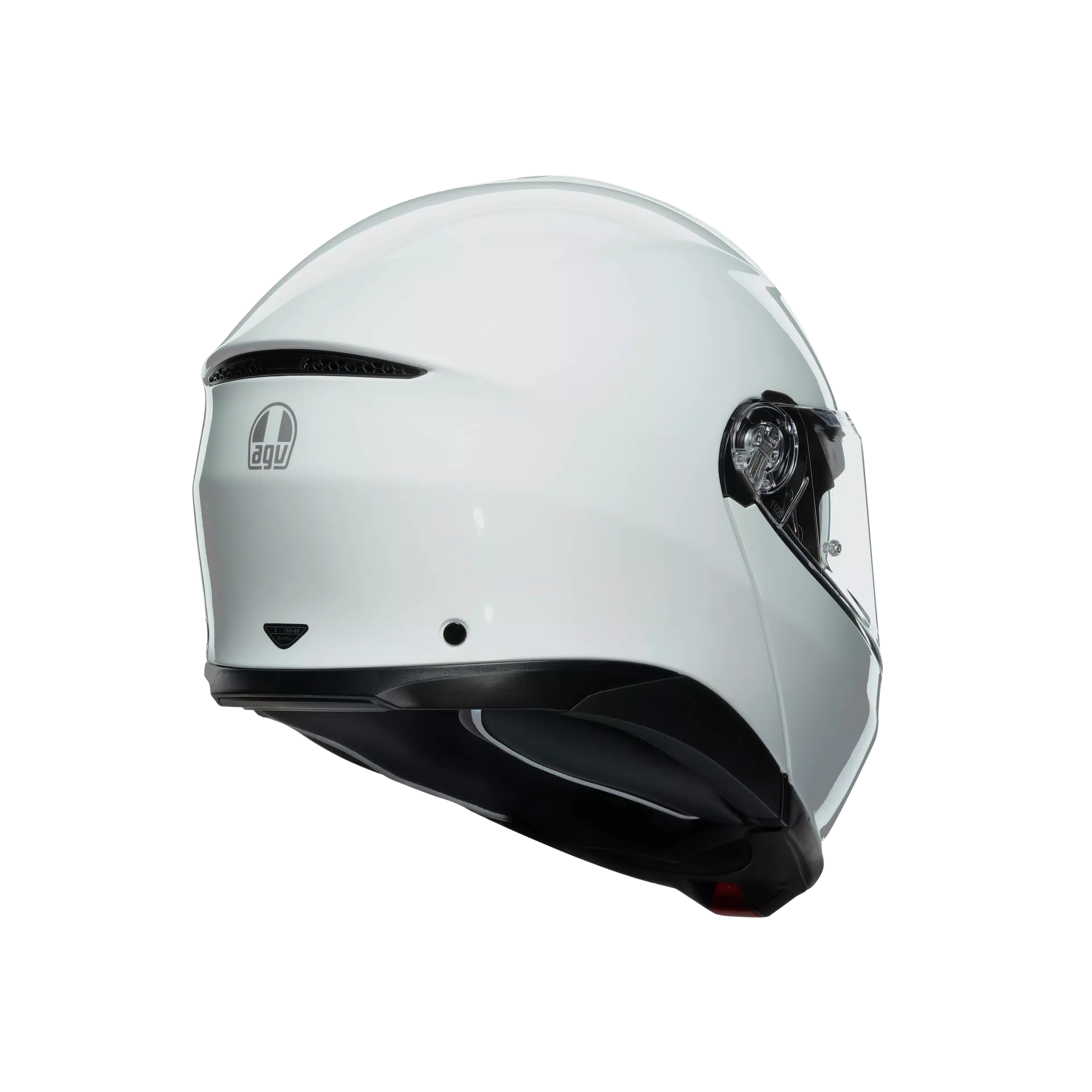 TOURMODULAR STELVIO WHITE - CASCO MOTO MODULARE E2206