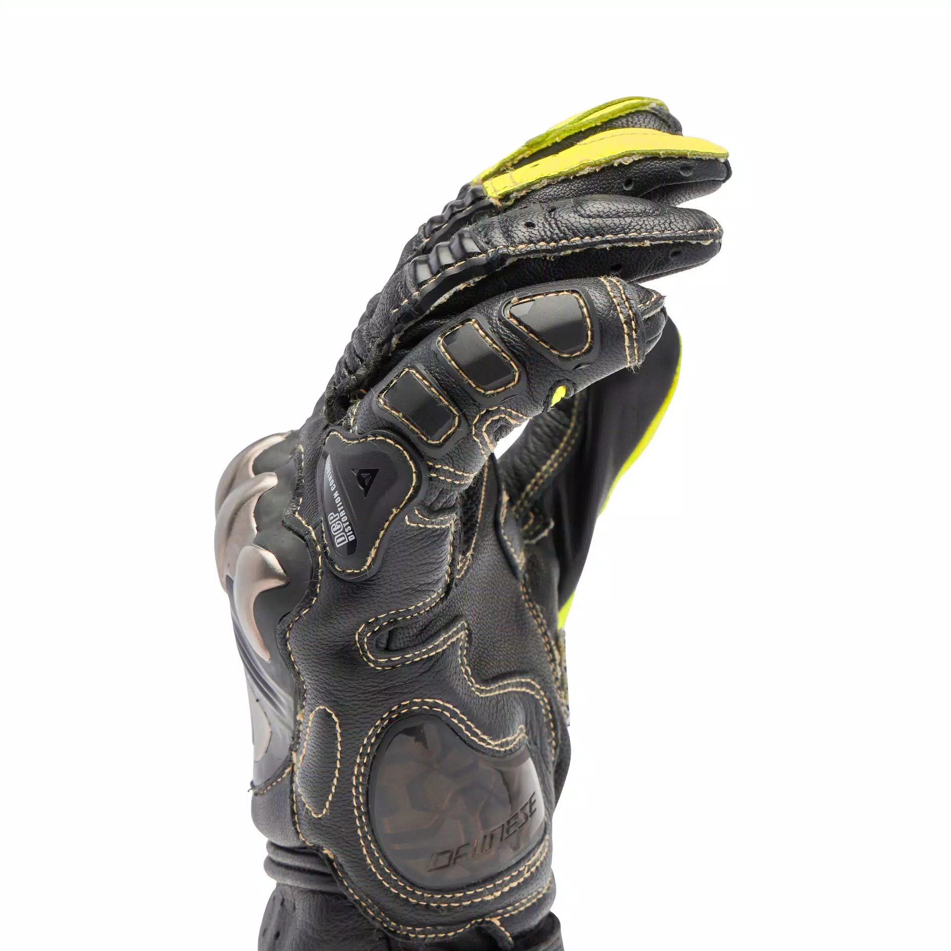 FULL METAL 7 - MEN'S MOTORCYCLE RACING LEATHER GLOVES