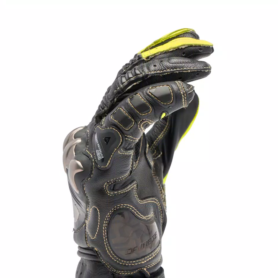 FULL METAL 7 GUANTES MOTO HOMBRE - BLACK/YELLOW-FLUO - 7