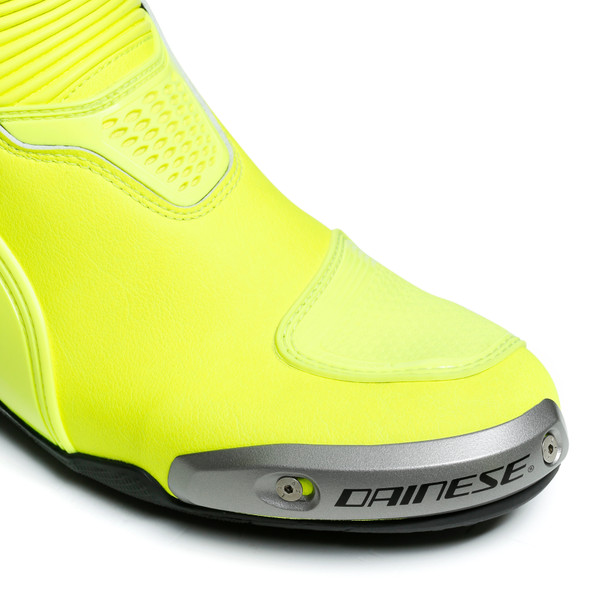 TORQUE 3 OUT BOOTS FLUO-YELLOW- Pelle