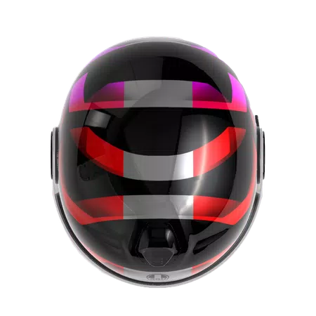 ETERES AGV E2206 - CAMOGLI BLACK/RED/PURPLE -  - 5