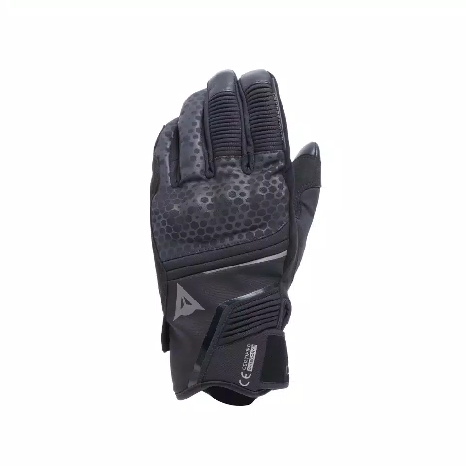 TEMPEST 2 D-DRY®- MEN'S WATERPROOF MOTORCYCLE GLOVES (SHORT) - BLACK - 1