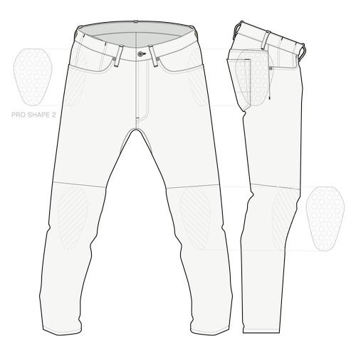 graphic pants man 28-44
