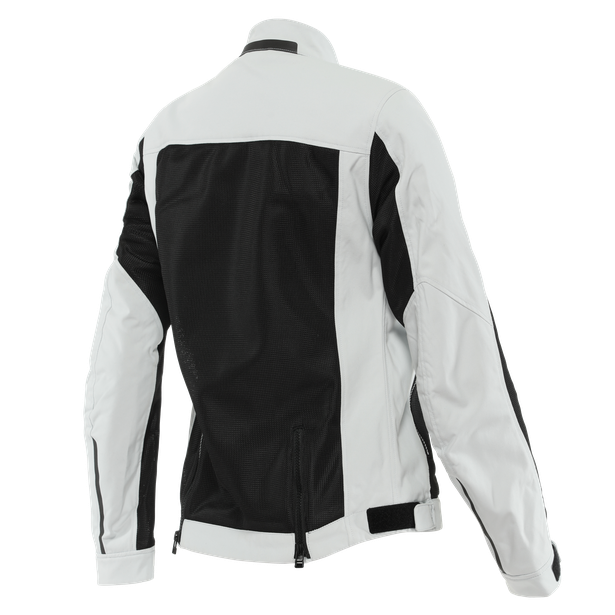 sevilla-air-tex-giacca-moto-estiva-in-tessuto-donna-black-glacier-gray image number 1