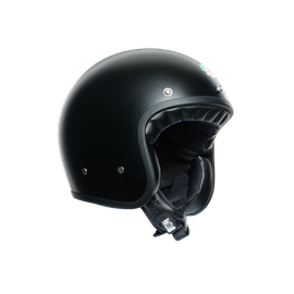 X70 MULTI E2205 - POWER SPEED PURE MATT BLACK - Jet-Helm