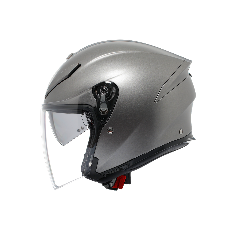 k5-jet-evo-mono-matt-luna-grey-motorbike-open-face-helmet-e2206 image number 3