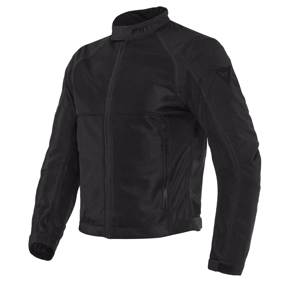 SEVILLA AIR TEX - MEN'S SUMMER MOTORCYCLE JACKET IN FABRIC - BLACK/BLACK - 1