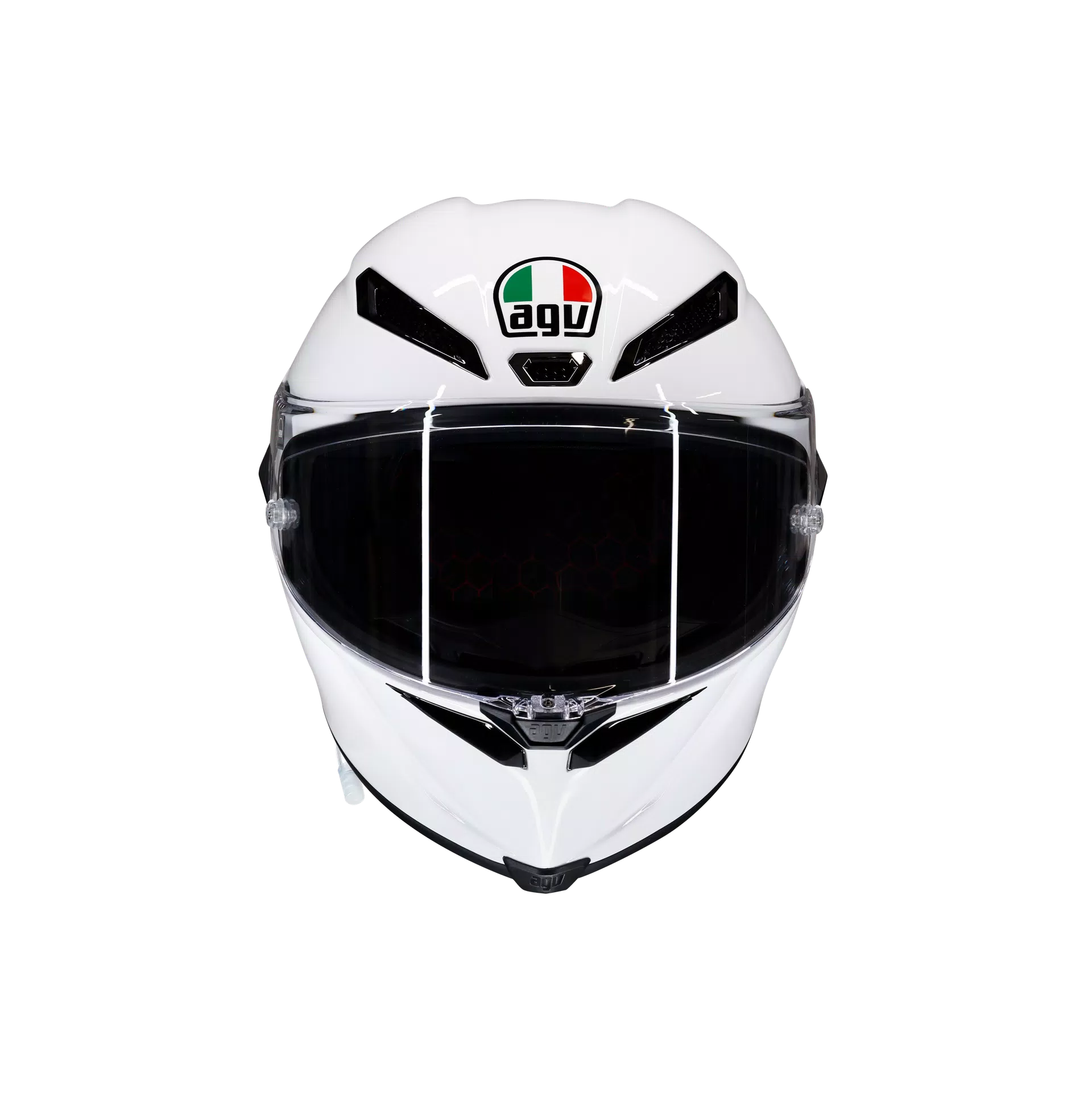 PISTA GP RR MONO WHITE - FULL-FACE MOTORCYCLE HELMET E2206 DOT