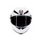 PISTA GP RR MONO WHITE - FULL-FACE MOTORCYCLE HELMET E2206 DOT