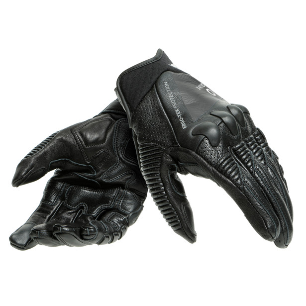 x-ride-guanti-moto-in-pelle-uomo-black-black image number 4