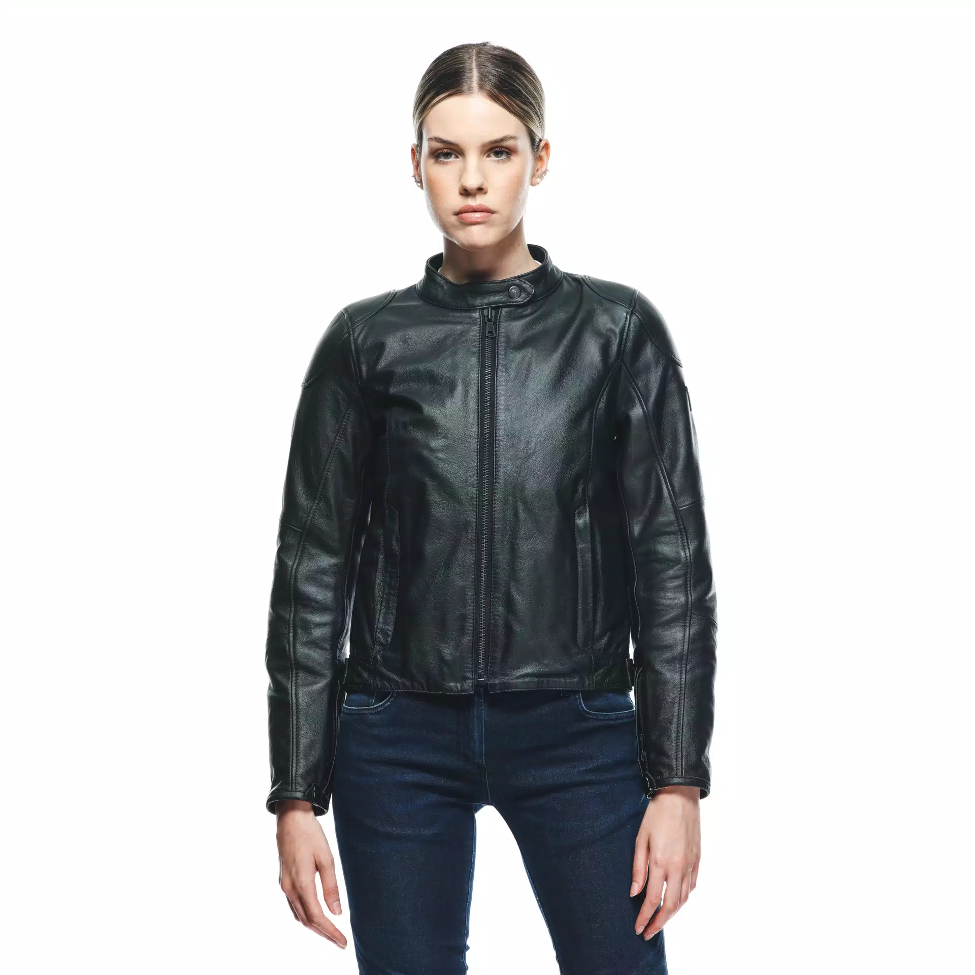 ELECTRA - GIACCA MOTO IN PELLE DONNA