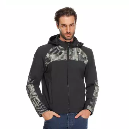 IGNITE 2 - MOTORRADJACKE TEXTIL HERREN - BLACK/MOSS GRAY - 5