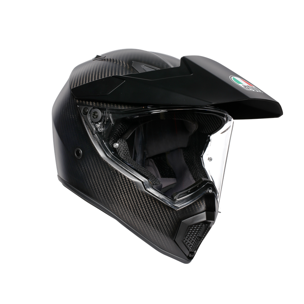 ax9-mono-matt-carbon-casco-moto-integral-e2206 image number 0