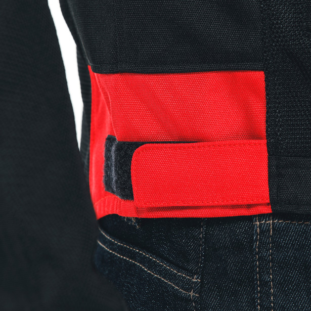 elettrica-air-tex-giacca-moto-in-tessuto-uomo-black-black-lava-red image number 3