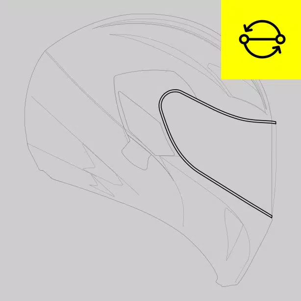 Replacement of the visor trim Compact
