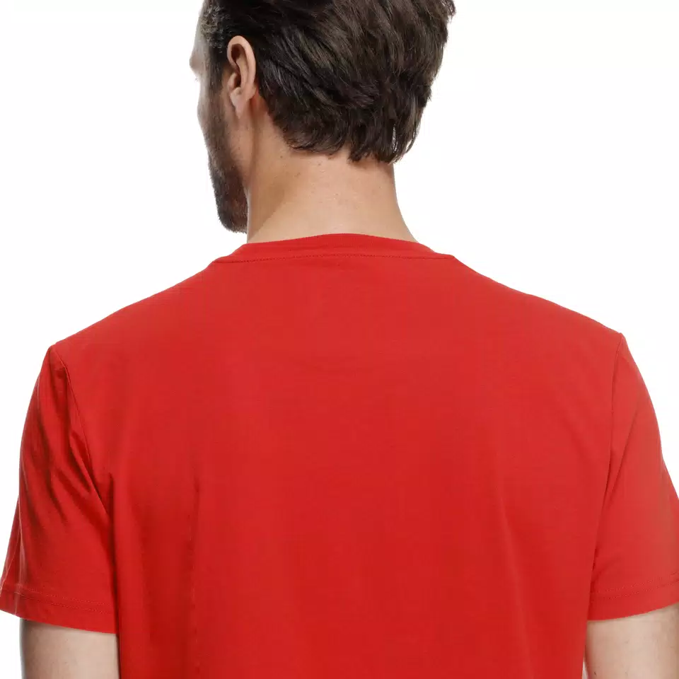 GEOMETRICA - T-SHIRT À COL ROND HOMME - RED/WHITE STRIPES - 6