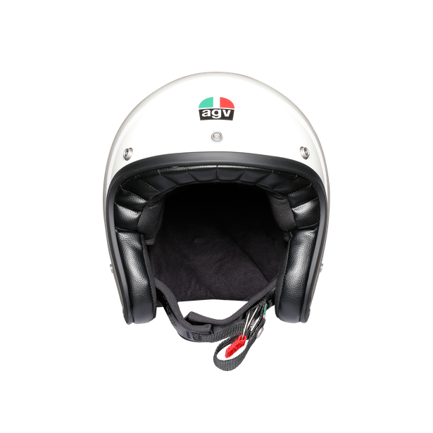 Casco Jet Agv X70 Vela Bianco Rosso Blu - Due Ruote