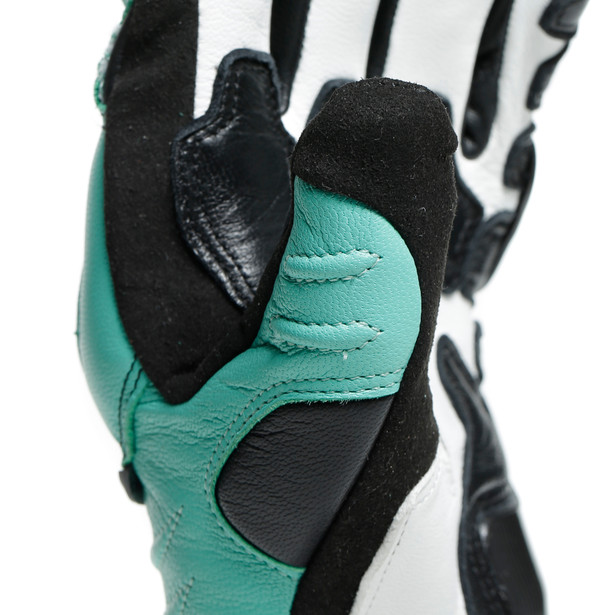 carbon-3-lady-gloves-black-aqua-green-anthracite image number 5