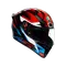 K1 S FASTLAP BLACK/RED/BLUE - MOTORBIKE FULL FACE HELMET DOT (E2206)