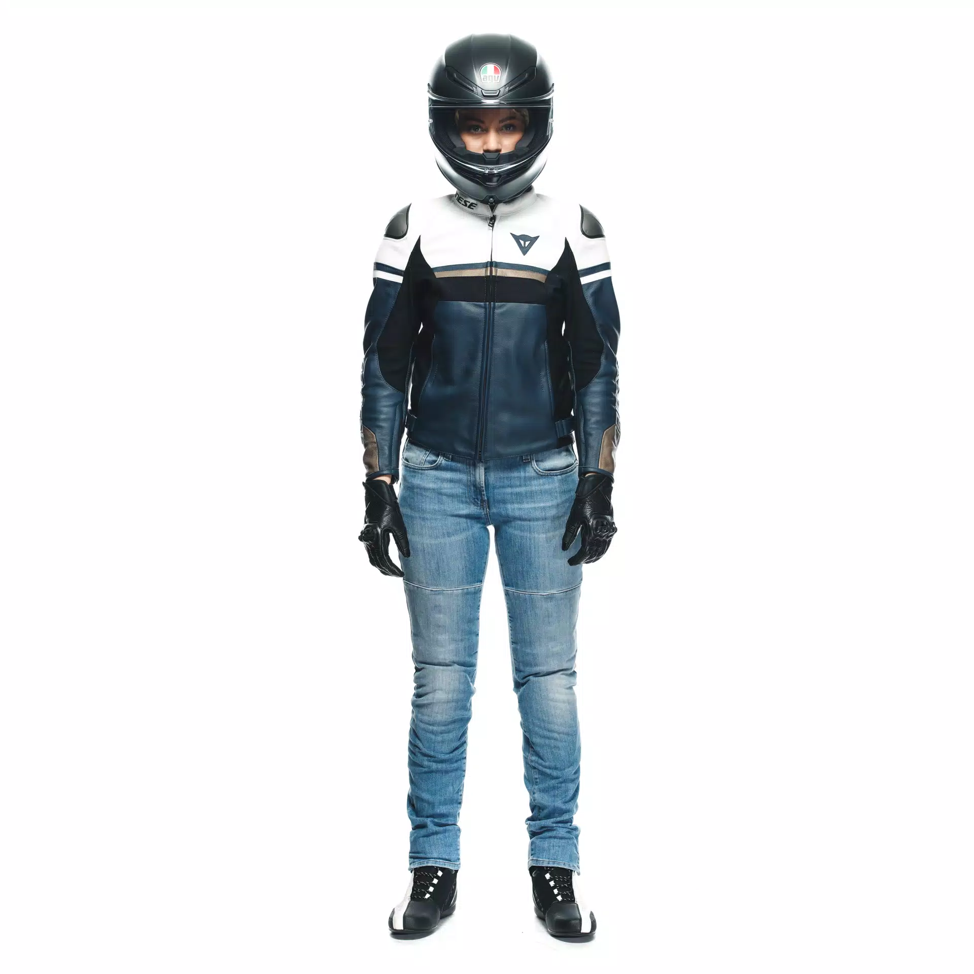 RAPIDA - WOMEN'S MOTORCYCLE LEATHER JACKET