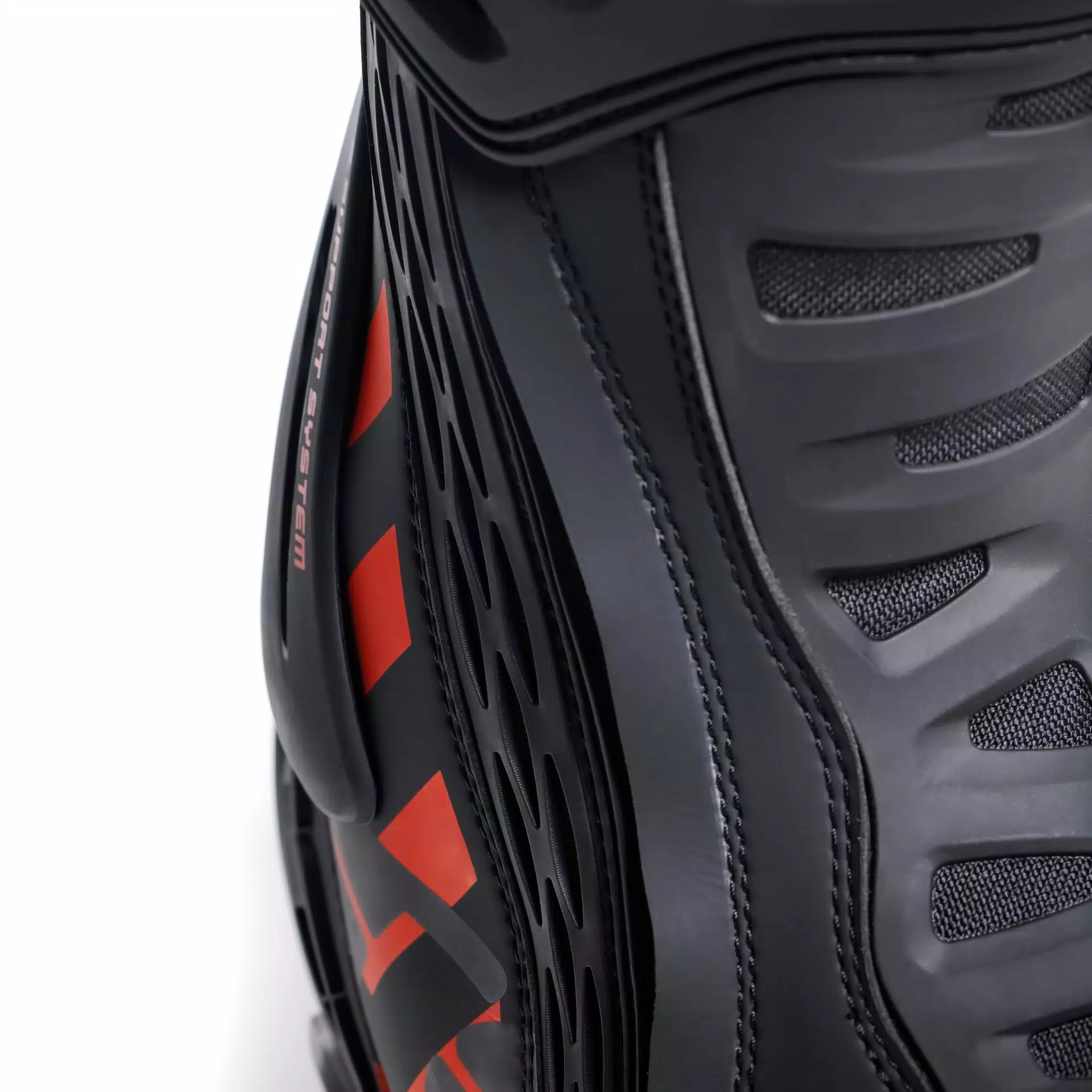 RT-RACE STIVALI MOTO UOMO - NERO/ROSSO