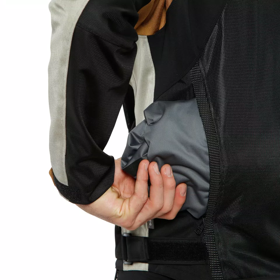 SAURIS 2 D-DRY JACKET - BLACK/GOAT/BONE-BROWN - 10