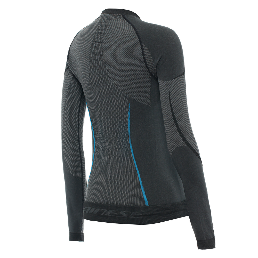 maglia-tecnica-sci-donna-black-blue image number 1