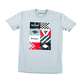 TOUR T-SHIRT GREY-MELANGE- T-Shirts