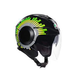 ORBYT E2205 MULTI - GINZA BLACK/YELLOW/GREEN 