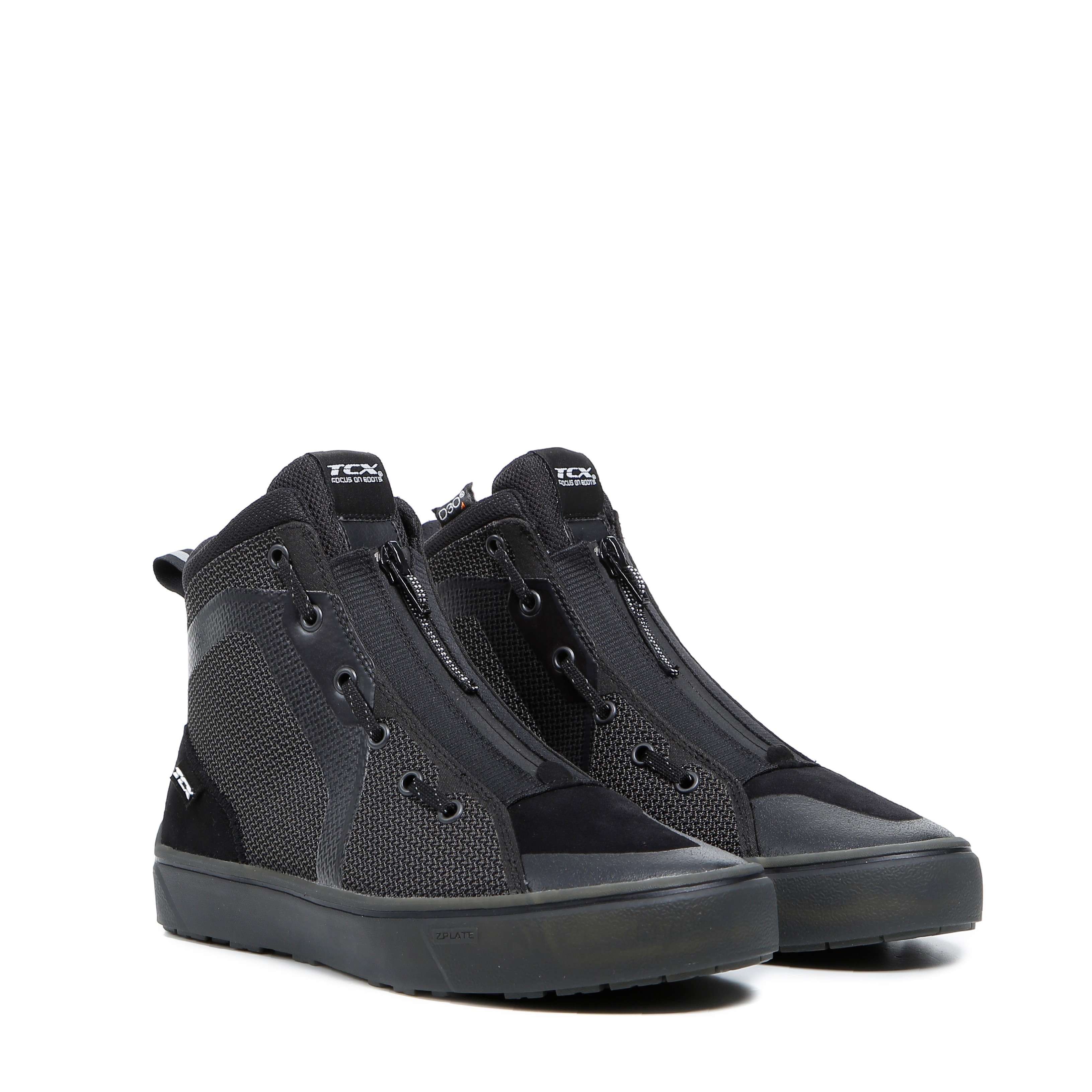 IKASU AIR MEN'S SUMMER MOTORCYCLE SHOES - BLACK | TCX
