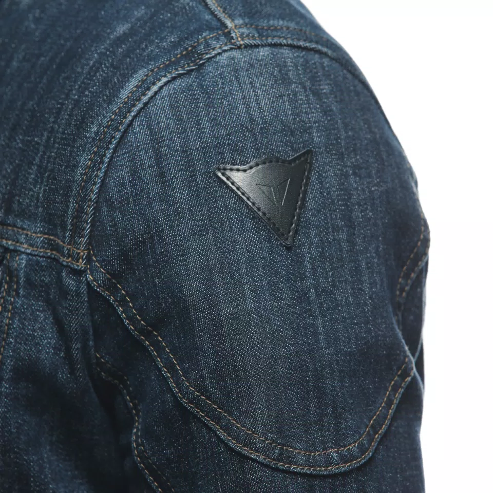 DENIM TEX - MEN'S MOTORCYCLE JACKET IN FABRIC - BLUE - 8