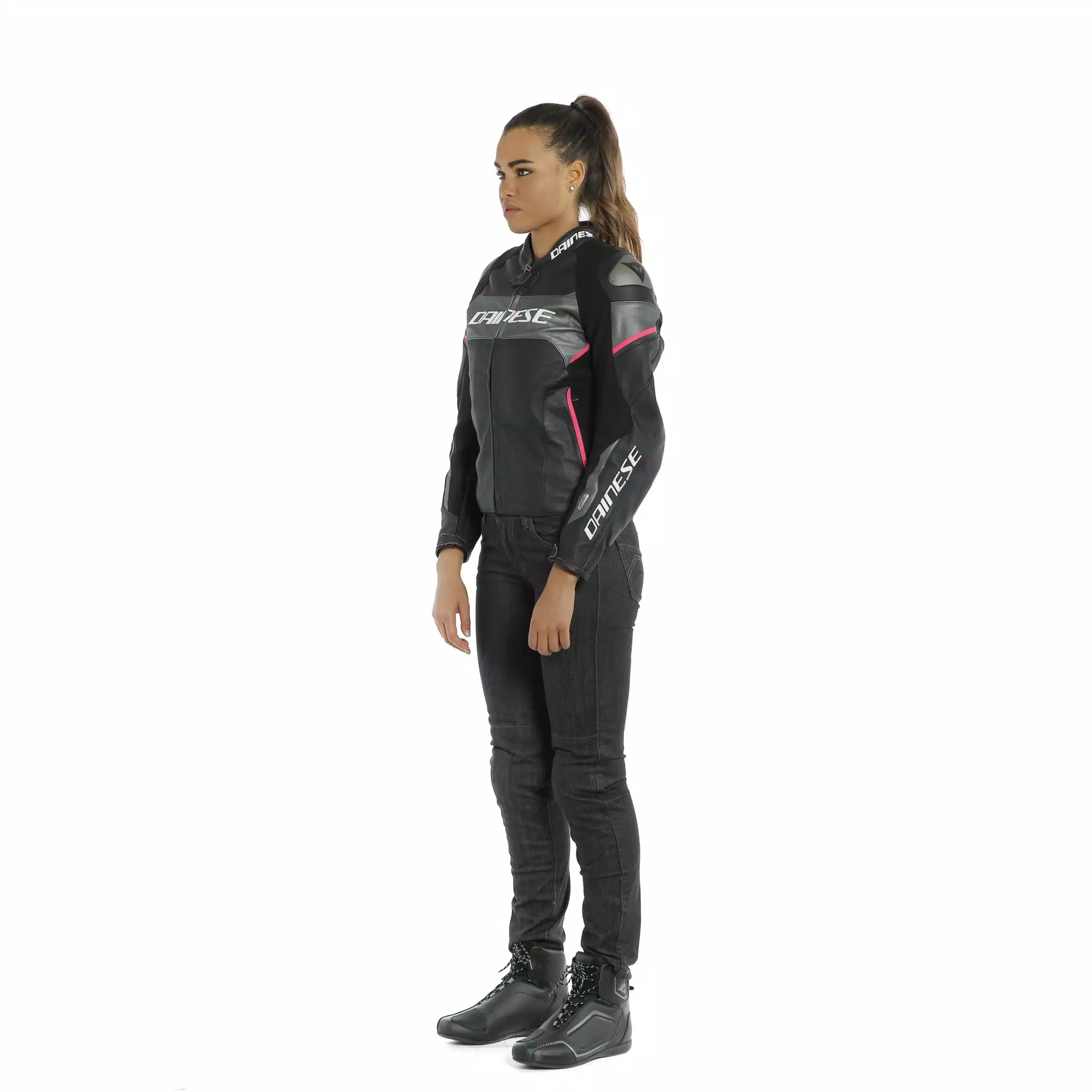 RACING 3 D-AIR LADY LEATHER JACKET
