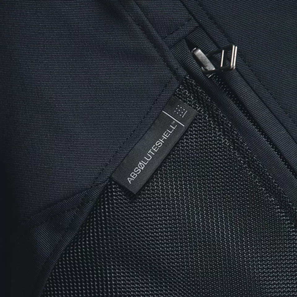 DRAKE 2 AIR ABSØLUTESHELL - MEN'S WATERPROOF MOTORCYCLE SUMMER PANTS - BLACK/BLACK - 13