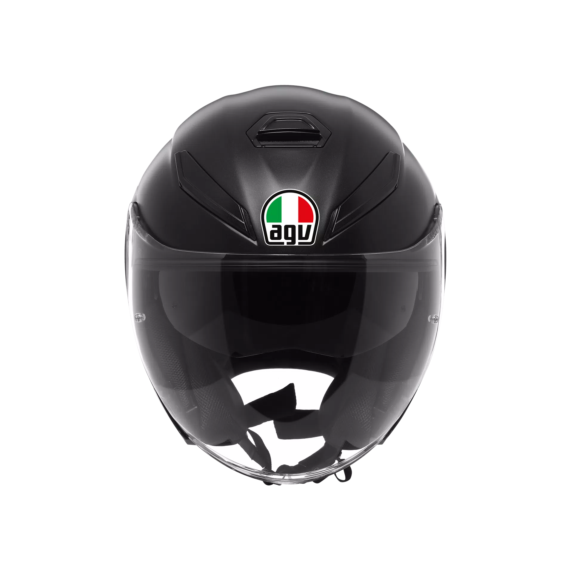 K5 JET EVO MONO MATT BLACK - MOTORRAD JET-HELM E2206