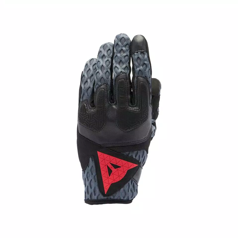 AIR-MAZE - UNISEX MOTORCYCLE TEXTILE SUMMER GLOVES - BLACK/IRON-GATE - 1