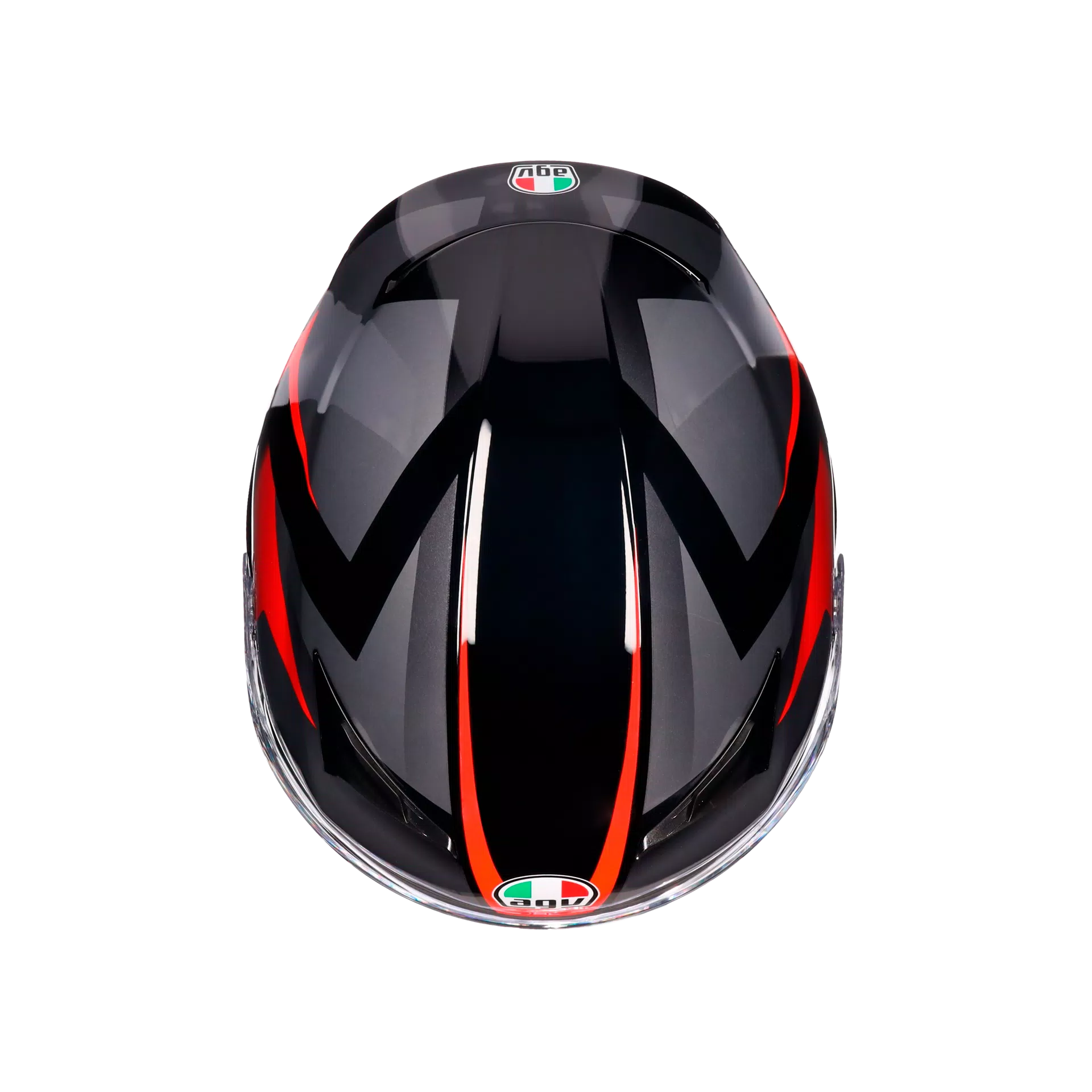 K3 STRIGA BLACK/GREY/RED - CASQUE MOTO INTÉGRAL E2206