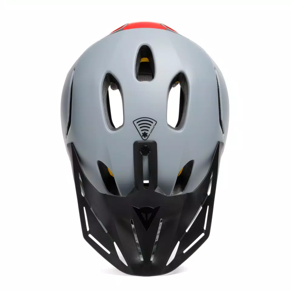 LINEA 01 MIPS - FULL FACE BIKE HELMET - NARDO-GRAY/RED - 7