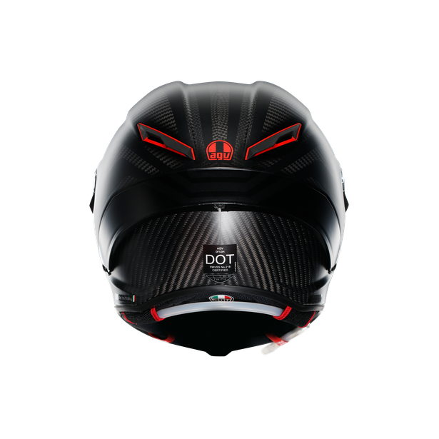 pista-gp-rr-intrepido-matt-carbon-blk-red-motorbike-full-face-helmet-e2206-dot image number 4