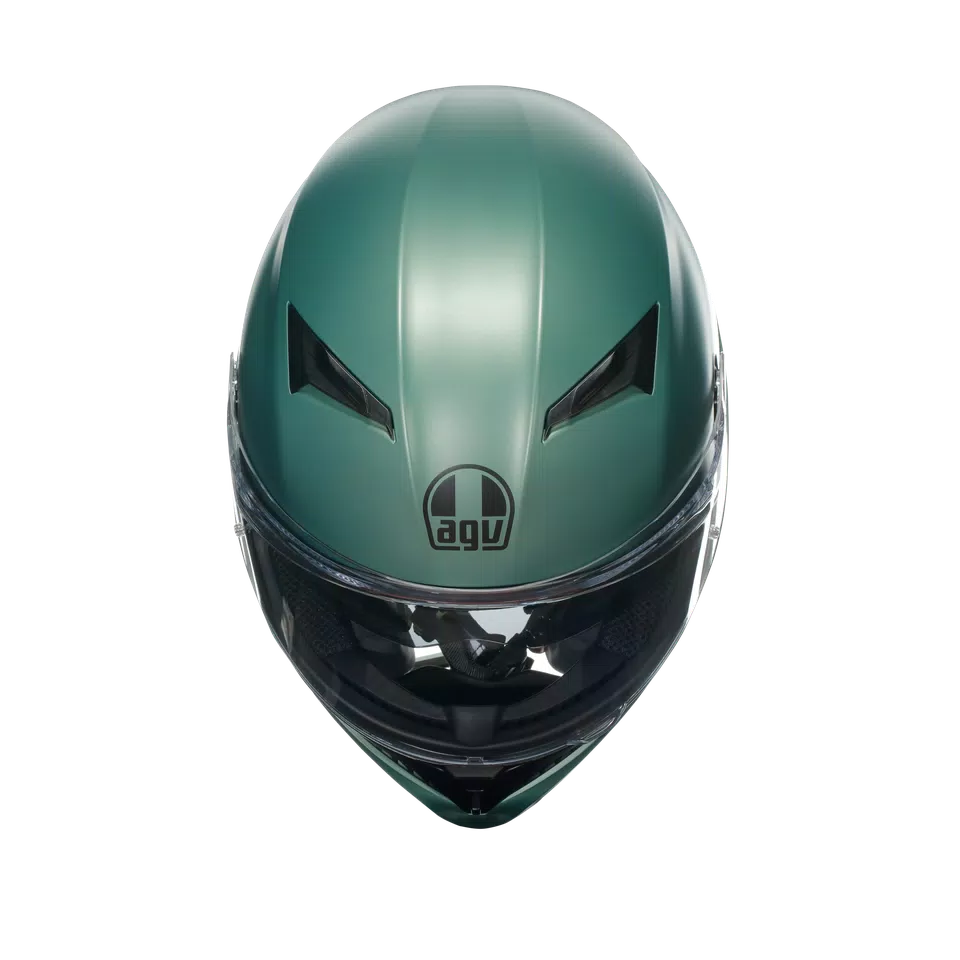 K3 MONO MATT SALVIA GREEN - MOTORBIKE FULL FACE HELMET E2206 -  - 7