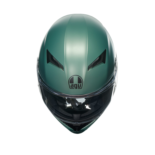 k3-mono-matt-salvia-green-motorbike-full-face-helmet-e2206 image number 6