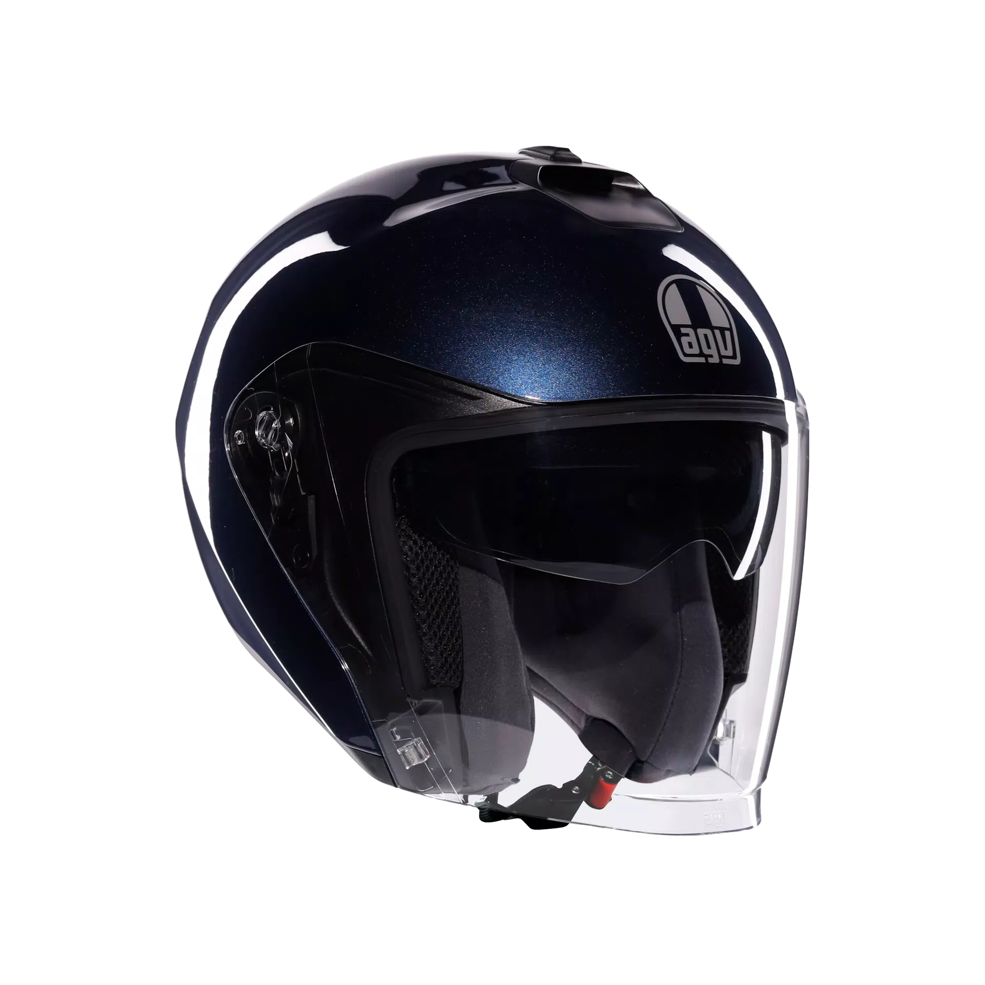 IRIDES MONO PROFONDO BLUE - MOTORBIKE OPEN FACE HELMET E2206