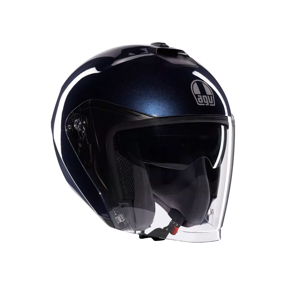 IRIDES MONO PROFONDO BLUE - MOTORBIKE OPEN FACE HELMET E2206 -  - 1