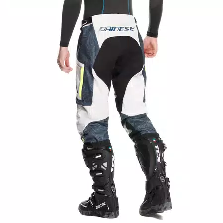 STERRATO - MEN OFF-ROAD MOTORCYCLE PANTS - GLACIER GRAY/BLUE - 6
