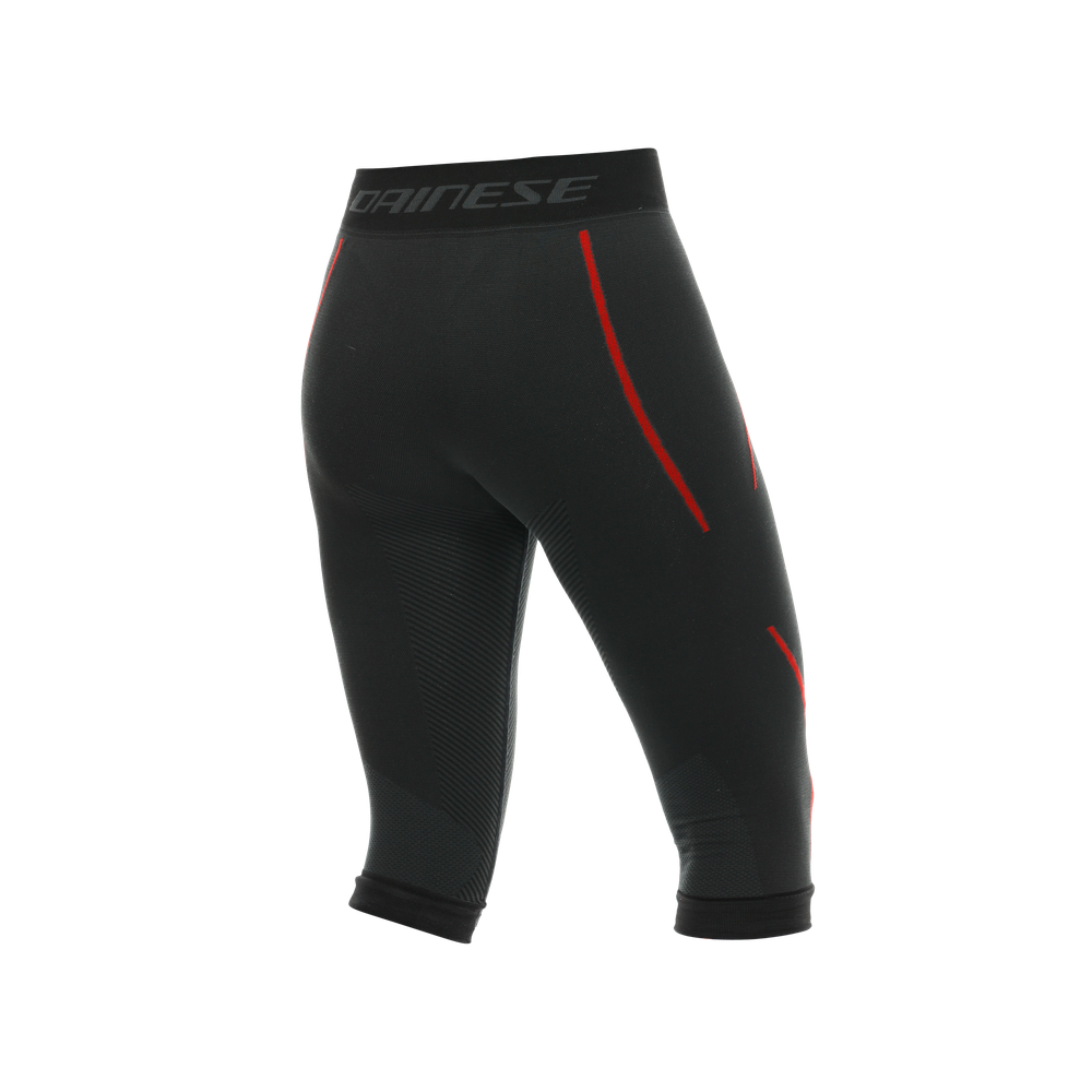 sottopantaloni-termici-3-4-sci-donna-black-red image number 1