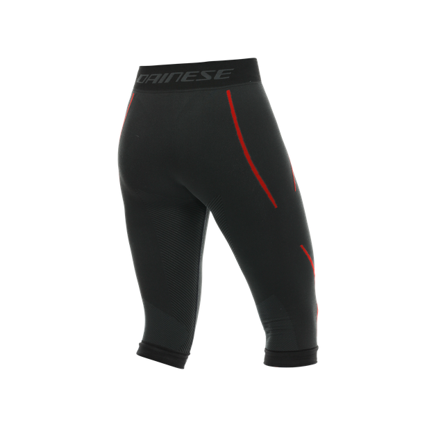 women-s-ski-thermal-base-layer-3-4-pants-black-red image number 1