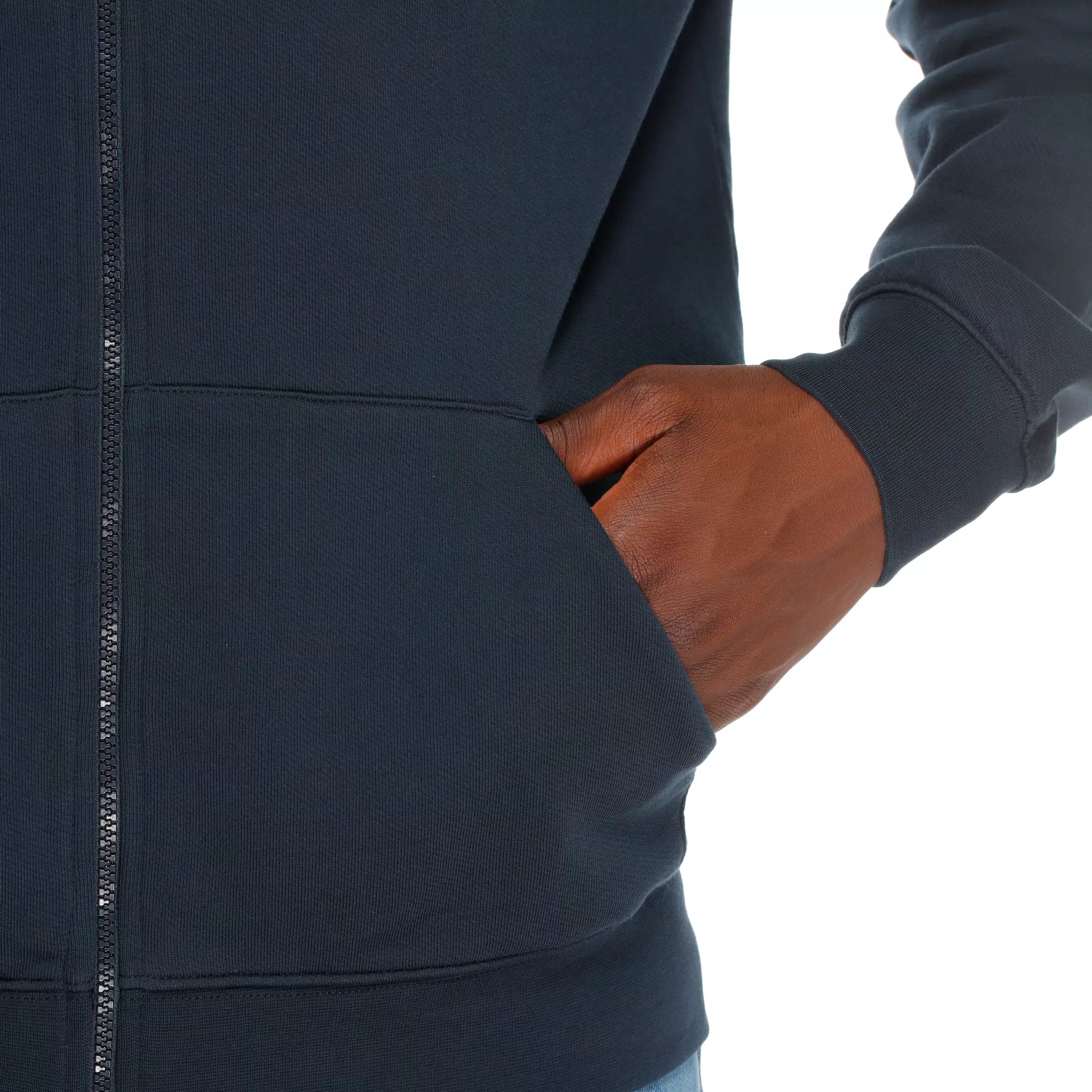 SPEED DEMON - FELPA CON ZIP 100% COTONE