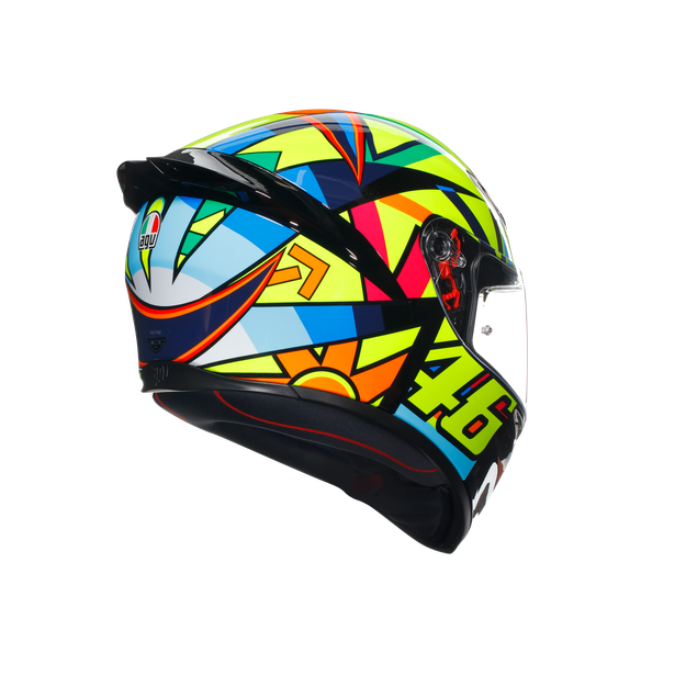 CASCO AGV K1 S E2206 ROSSI WINTER TEST 2017